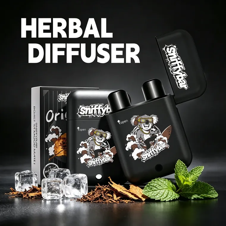 Sniffybar Original with its retail box